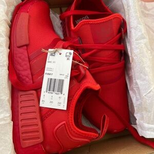 adidas Red Athletic Shoes